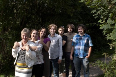 De gastheren en gastvrouwen van camping 't Noorder Sandt (Familie Van Kalsbeek/ Richter)