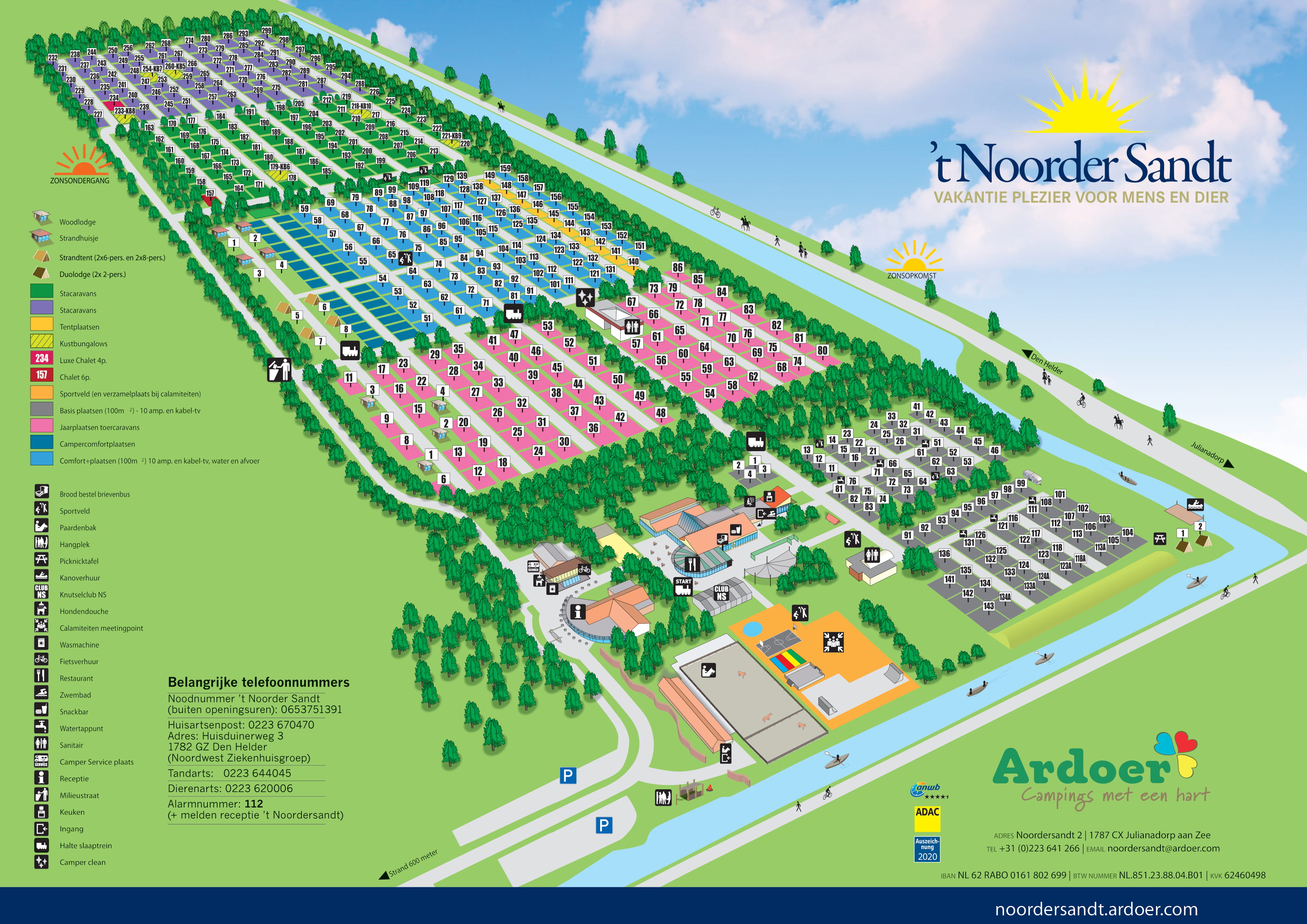 Plattegrond Van Noorder Sandt Noorder Sandt